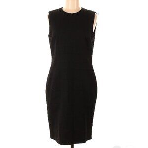 Strenesse Gabriele Strehle Size 8 Cocktail black dress long zipper on back